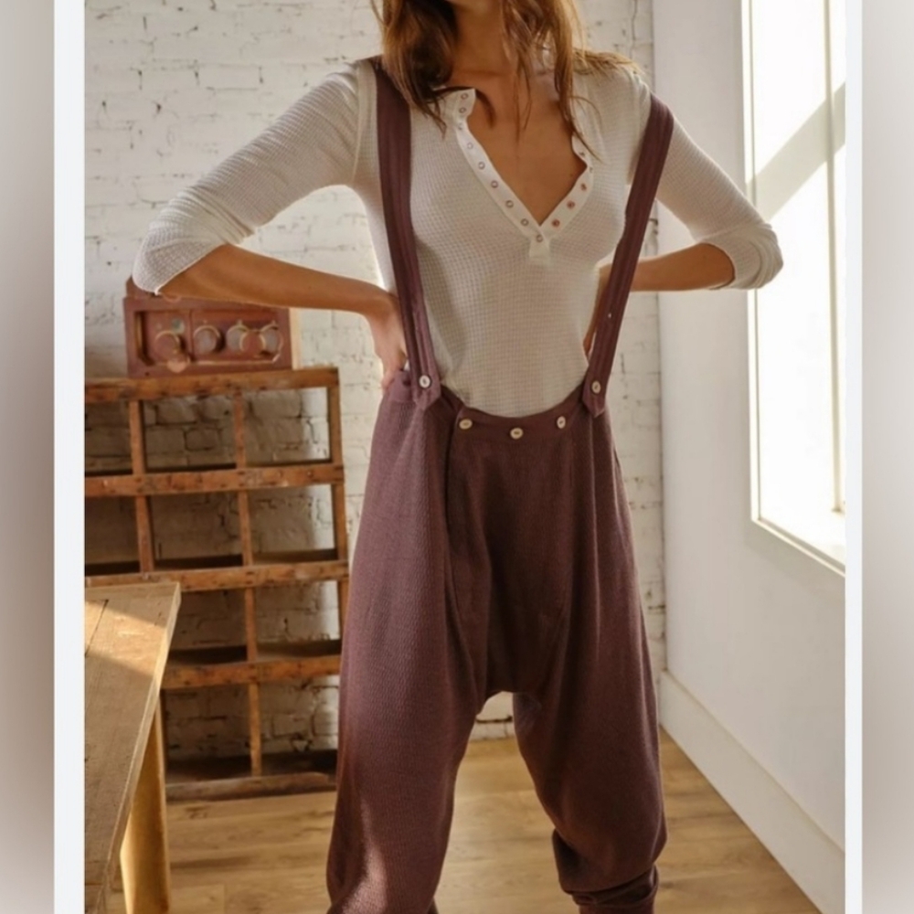 Free people dungarees